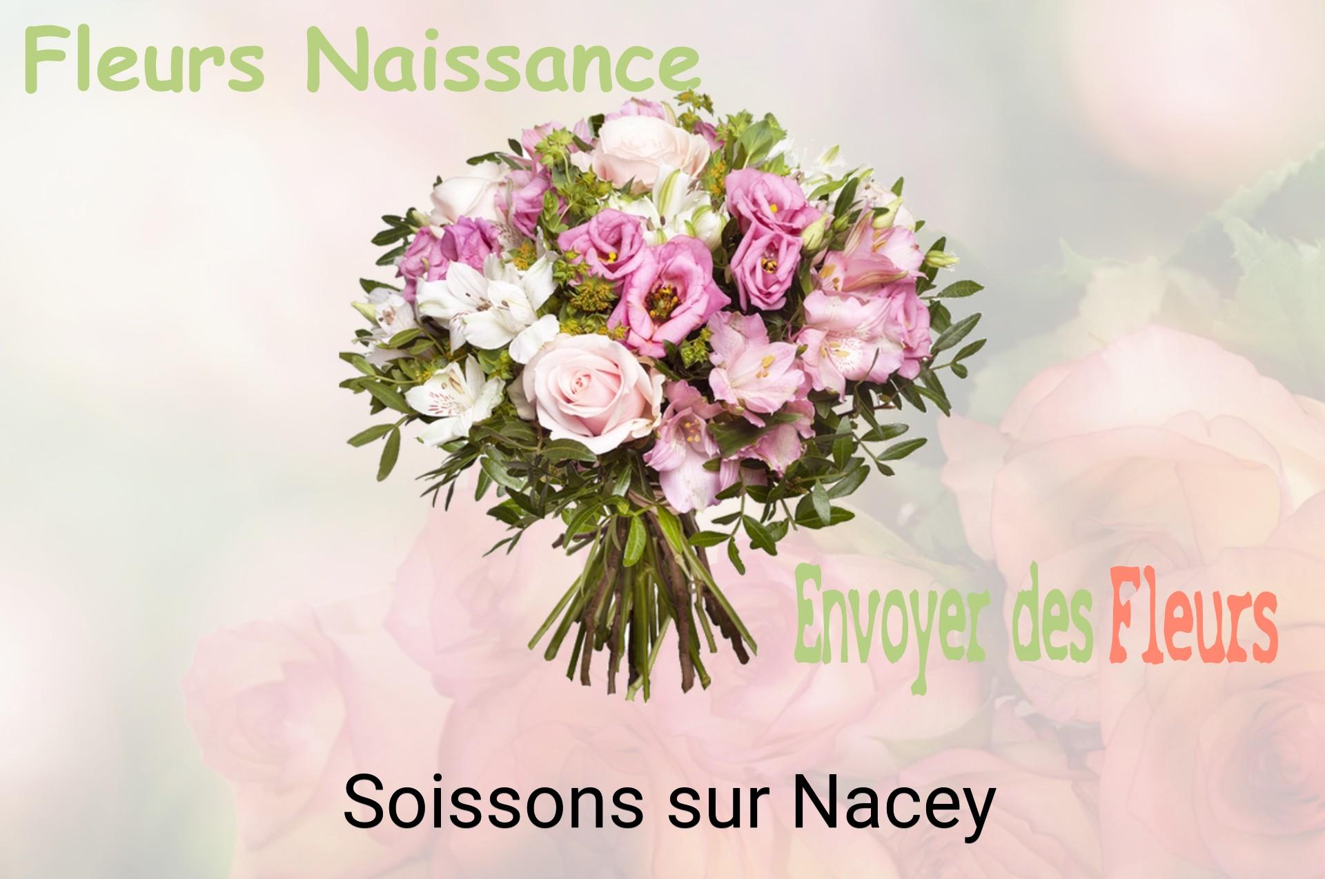 Bouquet de fleurs de naissance livré à Soissons-sur-Nacey